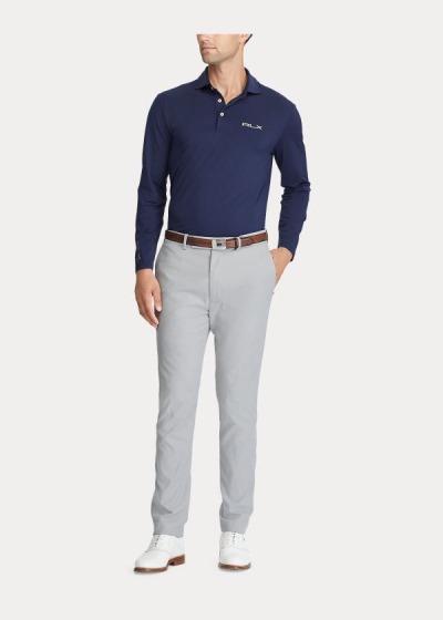 Polos Ralph Lauren Hombre Azul Marino - Custom Slim Performance - SXAEN2350